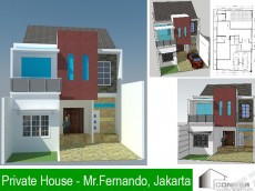 Rumah Tinggal Rawamangun (Exterior) - Mr. Fernando